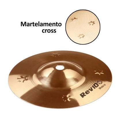 Imagem de Prato Splash Orion 06" RV06SP Revolution Pro 10 Dourado