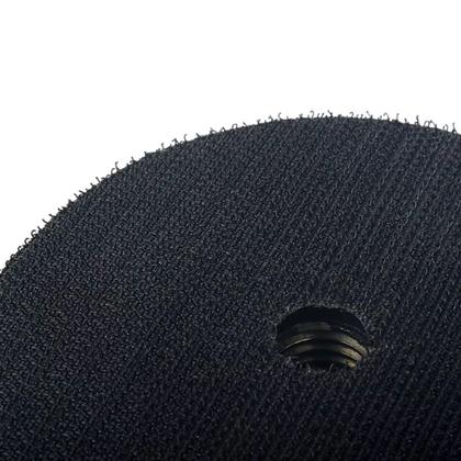 Imagem de Prato Suporte Lixa tiras autocolantes 100mm Emborrachado Ultra Flexível