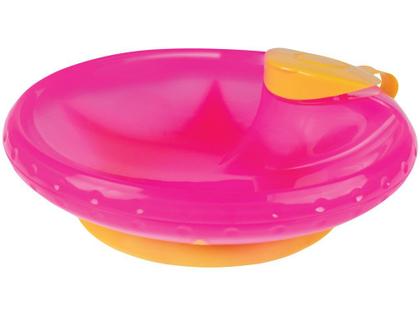 Imagem de Prato Térmico Buba Com Ventosa Rosa