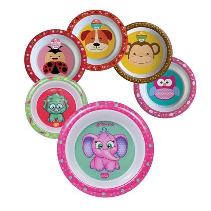 Imagem de Prato Tigela Infantil Animais / Pratinho de Criança Melanina Bowl