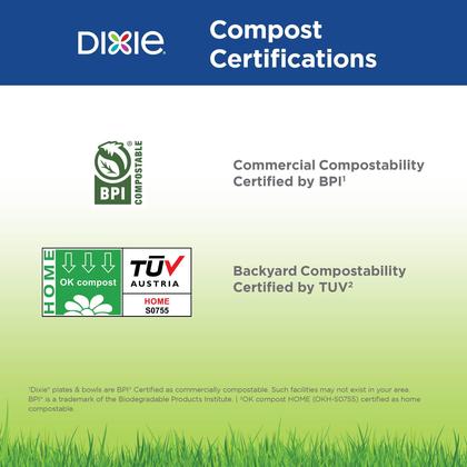 Imagem de Pratos de papel Georgia-Pacific Dixie 8,5 polegadas e 500 Count Pathways