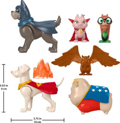 Imagem de Pré-escola da Liga de Super-Animais de Estimação Toy Fisher-Price DC com mais de 3 anos