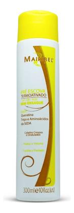 Imagem de Pré Escova Termoativado com Queratina Mairibel Sem Enxágue - 300ml