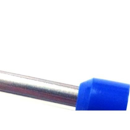 Imagem de Pre-Isolado Crimper Ilhos Longo 16,00 Azul T3612 100pcs Ct3612-L