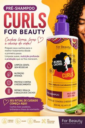 Imagem de Pré Shampoo Curls For Beauty 300ml