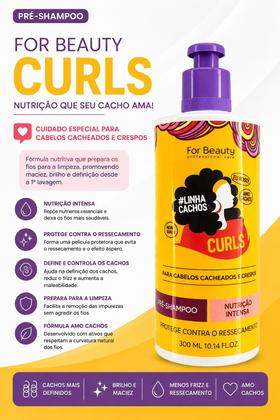 Imagem de Pré Shampoo Curls For Beauty 300ml