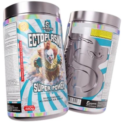 Imagem de Pré Treino Ectoplasma 480g Demons Lab - Sabor Blue Vanilla