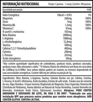 Imagem de Pré treino Insane Original 300g - Demons Lab