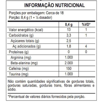 Imagem de Pré Treino Max Titanium Hórus 150g Sabor Amora