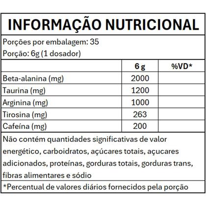 Imagem de Pré Treino Nutrifire 210g - Nutrino