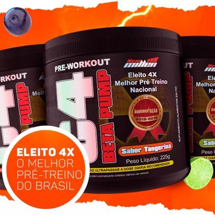 Imagem de Pré Treino Potente Cafeína Beta-alanina Taurina Pré Workout - C4 New Millen 225g