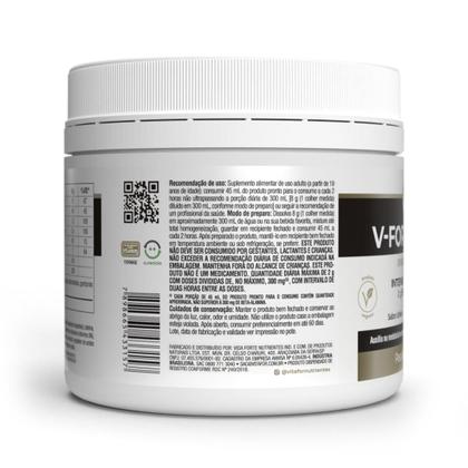 Imagem de Pré Treino V-Fort Ultra com Cafeína + Beta-Alanina em Pote 240G - Vitafor