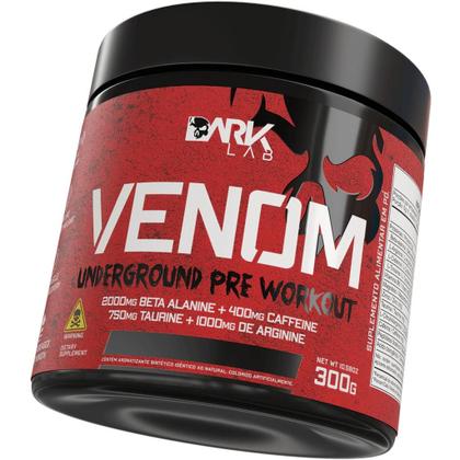 Imagem de Pre Treino Venom Underground 300g + Coqueteleira Dark Lab