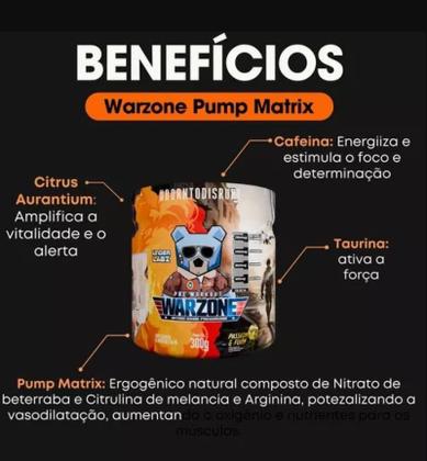Imagem de Pré Treino Warzone 150g Under Labz Beta Alanina Cafeína