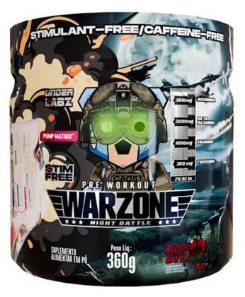 Imagem de Pré Treino Warzone Nigth Battle S/cafeína Coq10 Under Labz