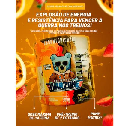 Imagem de Pré-Treino Warzone Under Labz 150g Pump Matrix Suplemento