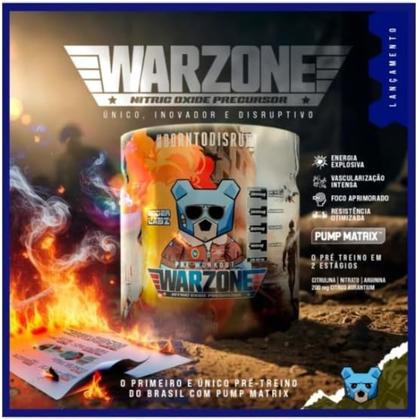 Imagem de Pré-Treino Warzone Under Labz 150g Pump Matrix Suplemento