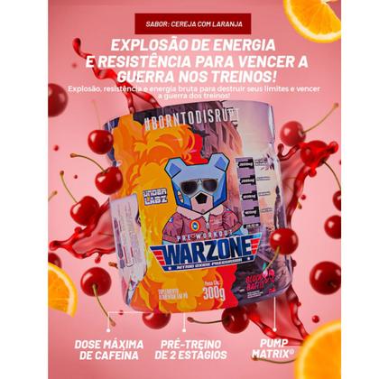 Imagem de Pré-Treino Warzone Under Labz 150g Pump Matrix Suplemento
