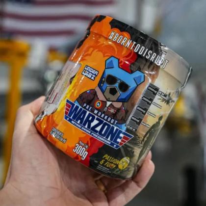 Imagem de Pré-Treino Warzone Under Labz 150g Pump Matrix Suplemento