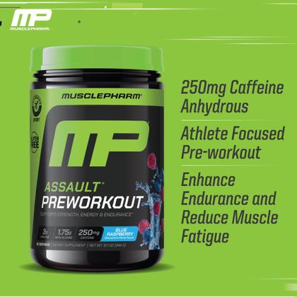 Imagem de Pre Workout Powder Muscle Pharm Assault 30 porções