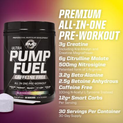 Imagem de Pre Workout Powder PMD Sports Pump Fuel ULTRA Blackberry