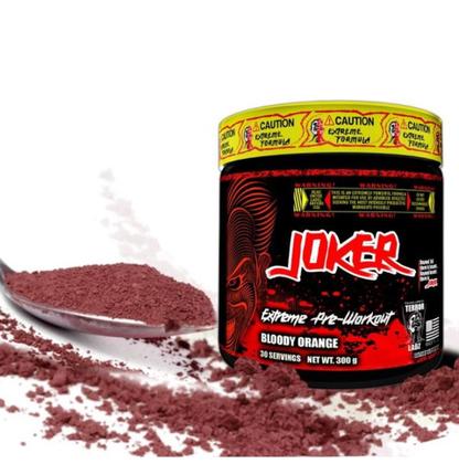 Imagem de Pre Workout Terror Labz Joker Extreme 300 grs 30 Srv Bloody Orange Flavor