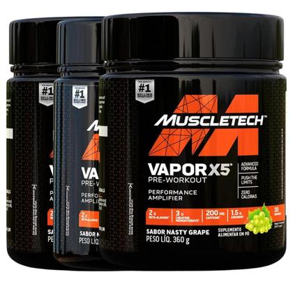 Imagem de Pre Workout Vapor X5 Performance Amplifier 360g Muscletech