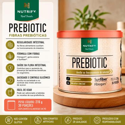 Imagem de Prebiotic Fibras Prebióticas Nutrify 210g