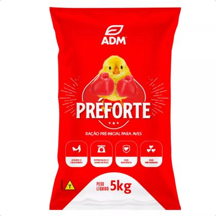 Imagem de PREFORTE Ração Pré Inicial P/ Aves 5kg