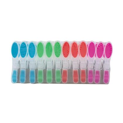 Imagem de Pregador Roupas Plastico Fiatlux Alta Pressão Emborrachado