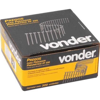 Imagem de Prego anelado 2,1 x 45 mm carretel com 300 peças para o pregador PP 550