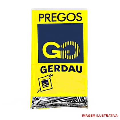 Imagem de prego gerdau 10x10 sem cabeça 1 kilo