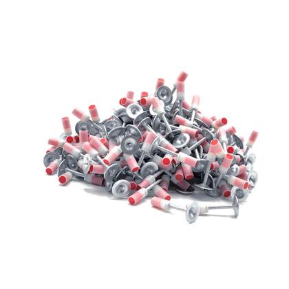 Imagem de Pregos Pino Fixação Rebite Alvenaria La Rocha Forros Pistola Aplica Telas