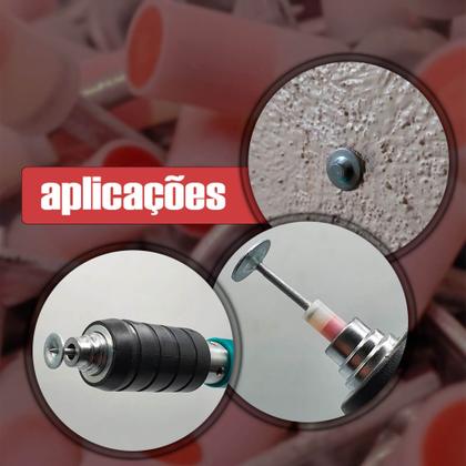 Imagem de Pregos Pino Fixação Rebite Alvenaria La Rocha Forros Pistola Aplica Telas