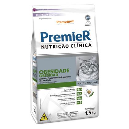 Imagem de Premier Obesidade Gatos Adultos 1,5 kg