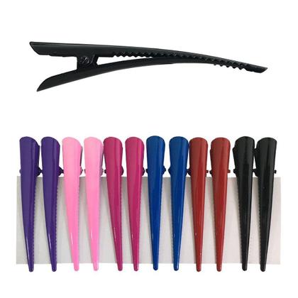 Imagem de Prendedor de Cabelo Bico de Pato metal- 12 unidades coloridos