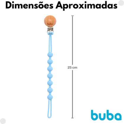 Imagem de Prendedor de Chupeta Em Silicone Livre BPA - Buba