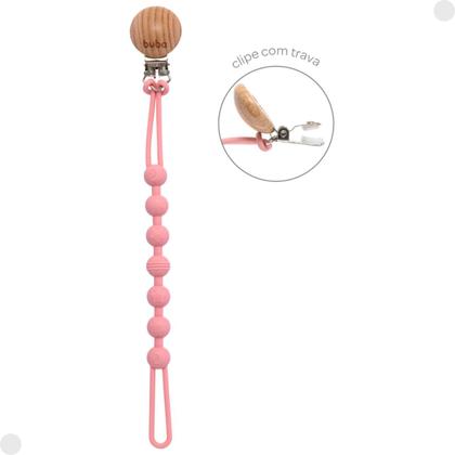Imagem de Prendedor de Chupeta Em Silicone Livre BPA - Buba