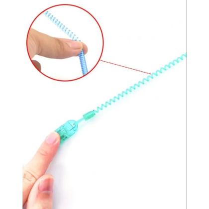 Imagem de Prendedor de chupeta modelo mola bico bebe universal com trava