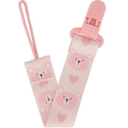 Imagem de Prendedor De Chupeta Ursinho Azul e Rosa Buba Baby