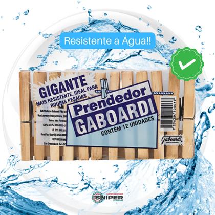 Imagem de Prendedor De Madeira Para Varal Pregador ou Artesanato Grande Com 12UN