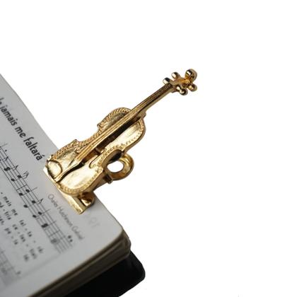 Imagem de Prendedor De Partitura/hinário De Luxo Violino - 2 Unidades