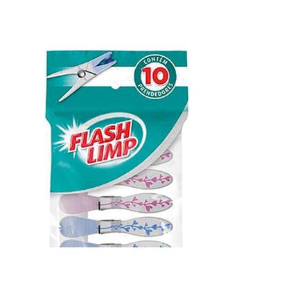 Imagem de Prendedor Flashlimp Leaf Emborrachado. C/10