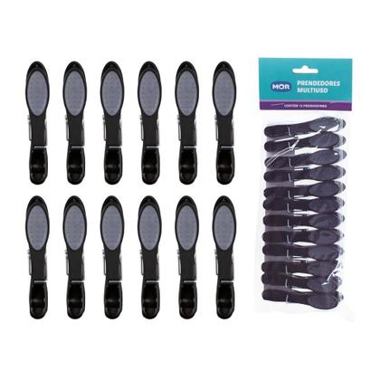 Imagem de Prendedor Multiuso Emborrachado 12 Peças