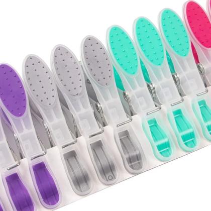 Imagem de Prendedor Para Roupa Emborrachado 12und- Esfrebom - Bettanin Cor Colorido