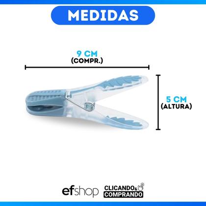 Imagem de Prendedor Para Roupa Emborrachado 24 unidades Colorido