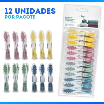 Imagem de Prendedor Para Roupa Emborrachado 48 Unidades Colorido