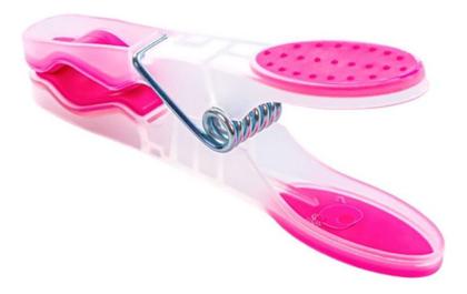 Imagem de Prendedores Para Roupa Esfrebom Emborrachados 12 Unidades