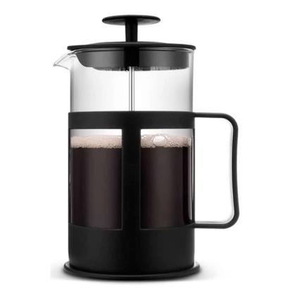 Imagem de Prensa Francesa Para Café Manual 350ml Vidro Grão Filtro