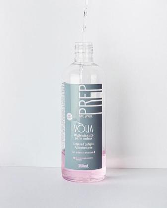 Imagem de Prep Nail Spray Higienizante Refrescante Proteção Para Unhas 350ml Vòlia